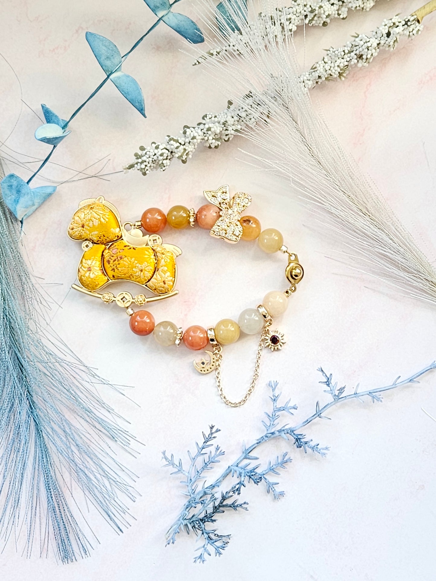 Year of the Horse Crystal Bracelet – Strength, Momentum & Confidence