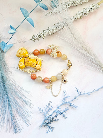 Year of the Horse Crystal Bracelet – Strength, Momentum & Confidence