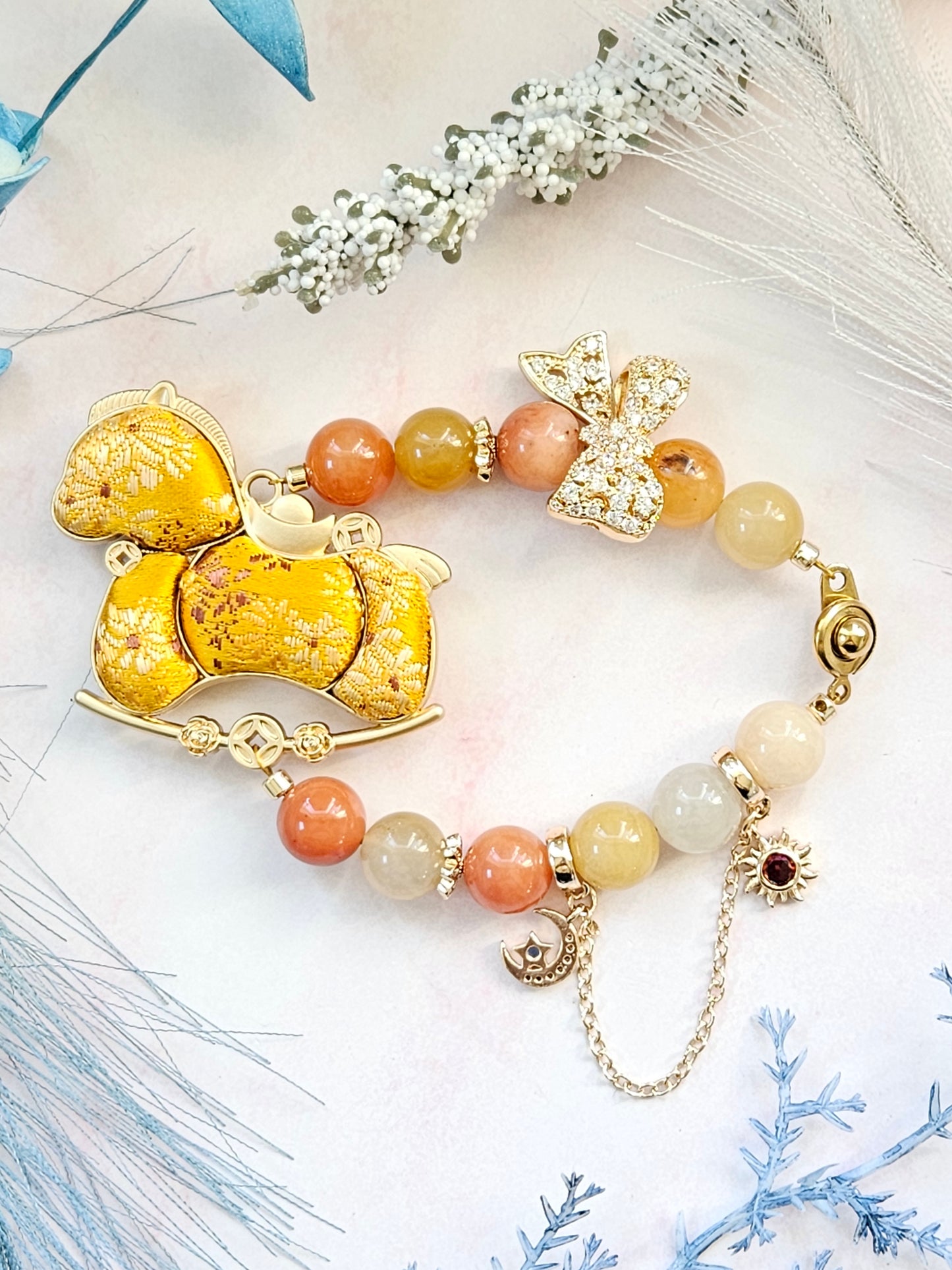 Year of the Horse Crystal Bracelet – Strength, Momentum & Confidence