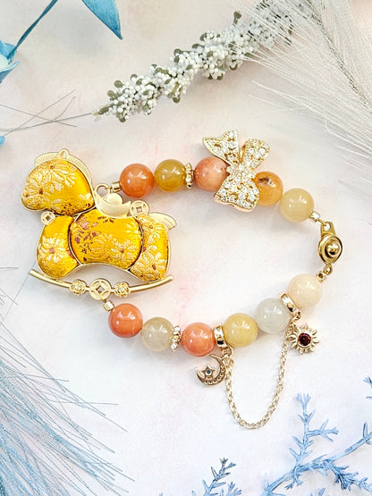 Year of the Horse Crystal Bracelet – Strength, Momentum & Confidence