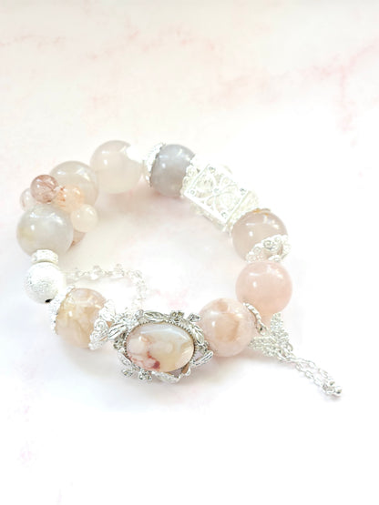 Sakura Crystal Bracelet – Renewal, Love & New Beginnings