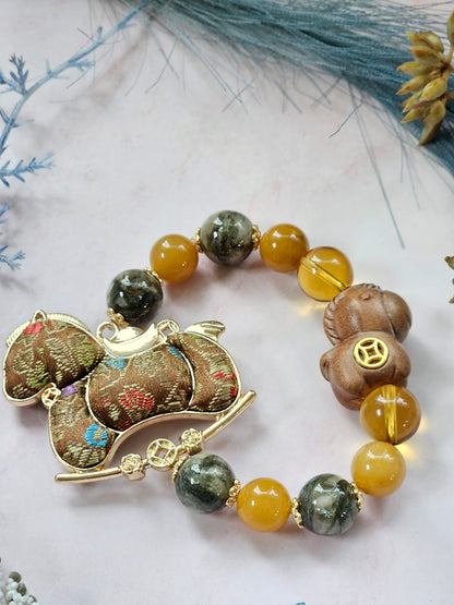 Year of the Horse Crystal Bracelet – Strength, Momentum & Confidence