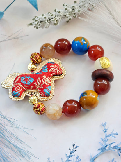 Year of the Horse Crystal Bracelet – Strength, Momentum & Confidence