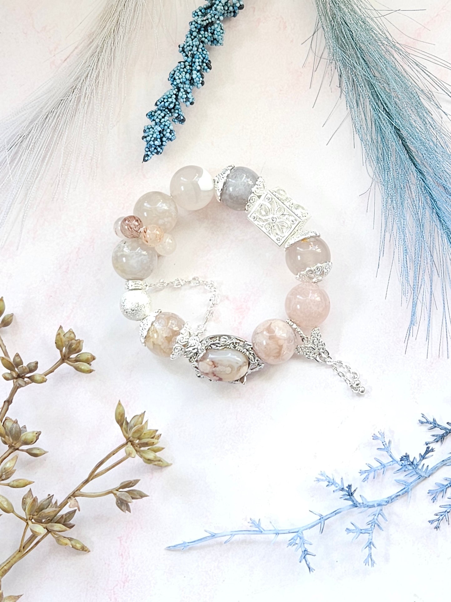 Sakura Crystal Bracelet – Renewal, Love & New Beginnings