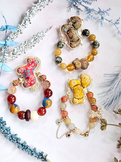 Year of the Horse Crystal Bracelet – Strength, Momentum & Confidence