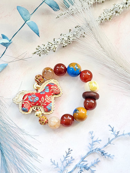 Year of the Horse Crystal Bracelet – Strength, Momentum & Confidence