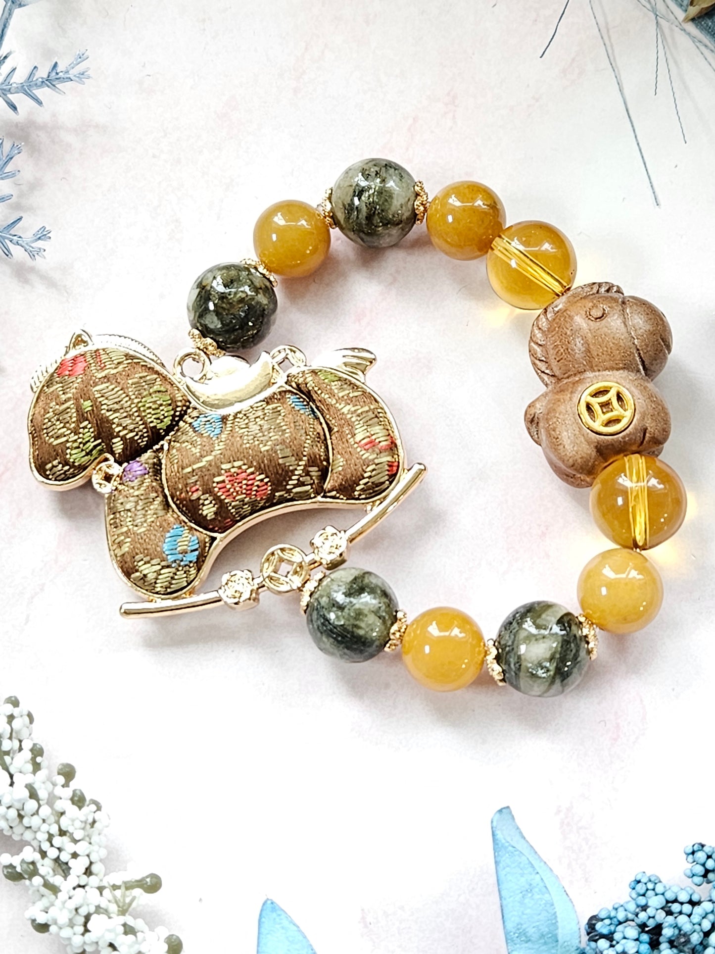 Year of the Horse Crystal Bracelet – Strength, Momentum & Confidence
